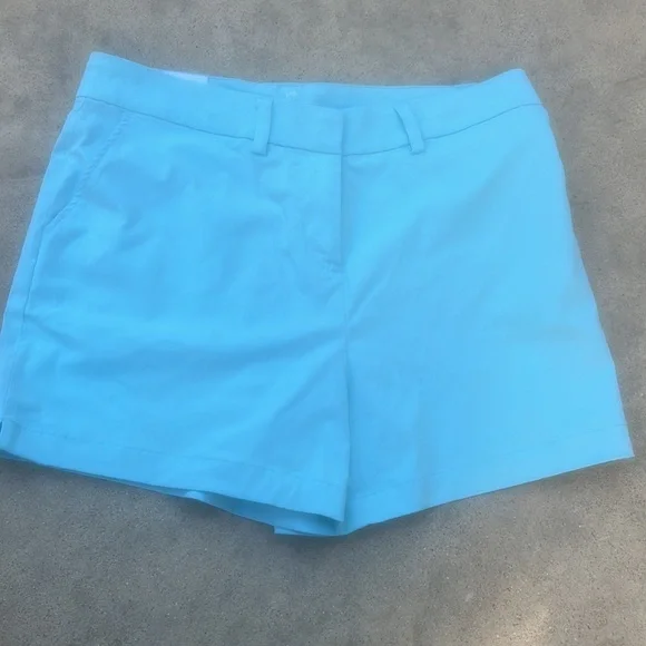 Southern Tide Wake Blue Inlet Performance 4" Inseam Women's Shorts Size 6 NWT